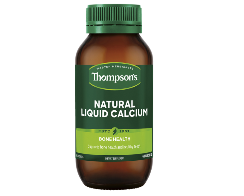 Natural Liquid Calcium 60 Capsules 01.png