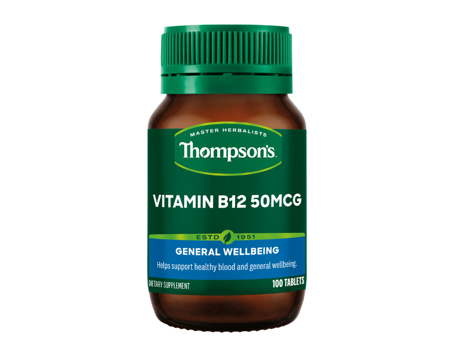 Vitamin B12 50MCG 100 Tablets 01.png